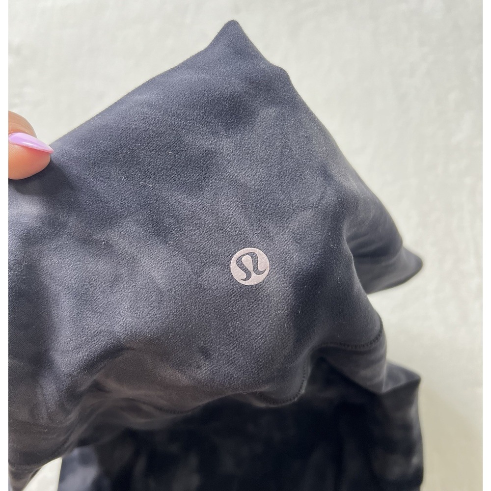 Lululemon Womens Align Cropped Pants Leggings Diamond Dye Grey/Dark Blue Sz 12 - Picture 3 of 9